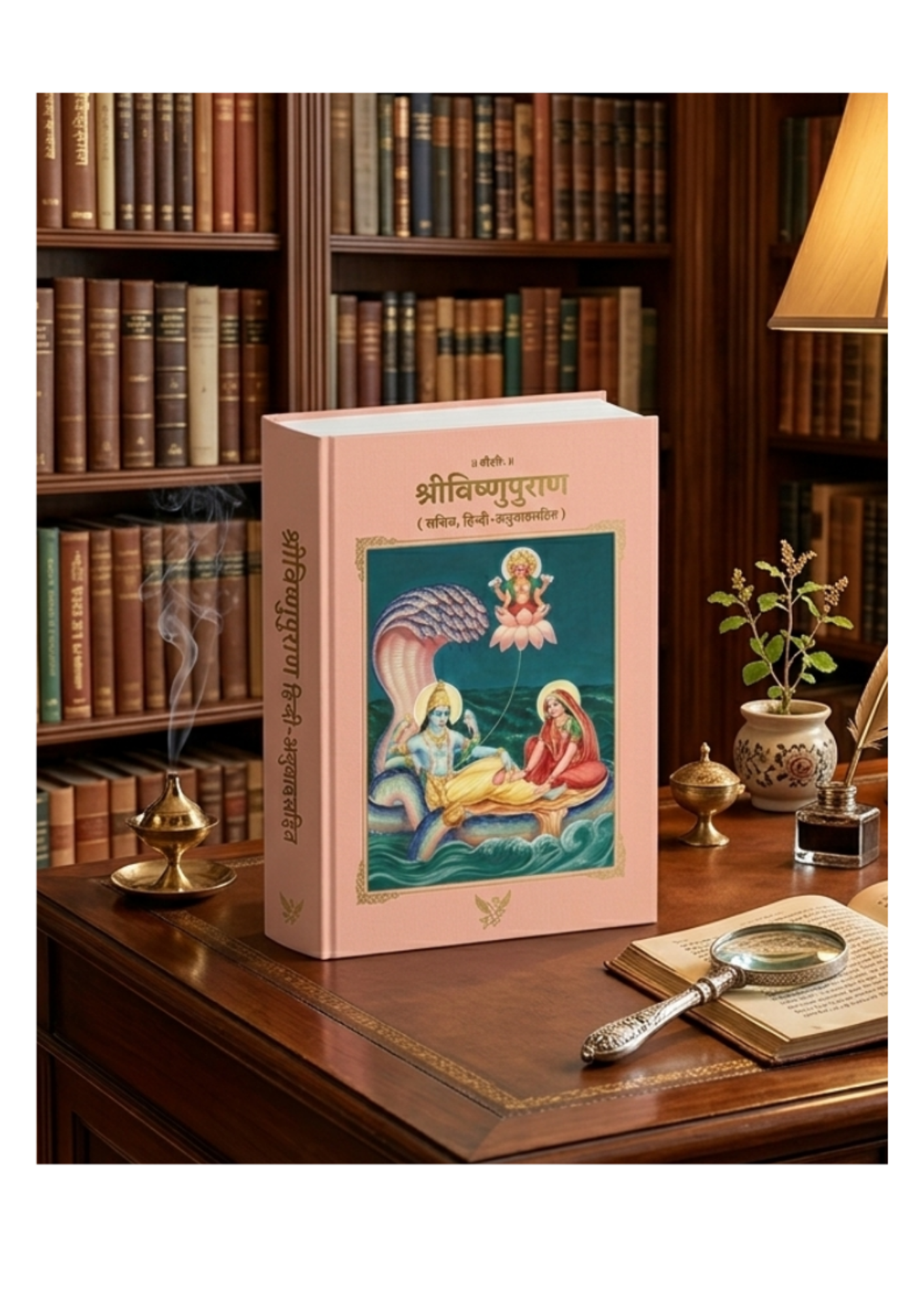 Shri Vishnu Purana (Sachitra Hindi) - Illustrated Hardbound
